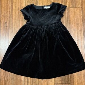 Crewcuts Black Velvet Dress